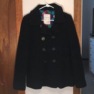 Black Pea Coat